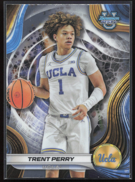 2024-25 Bowman's Best University #69 Trent Perry