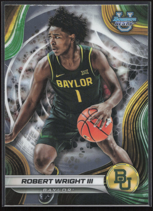 2024-25 Bowman's Best University #63 Robert Wright III
