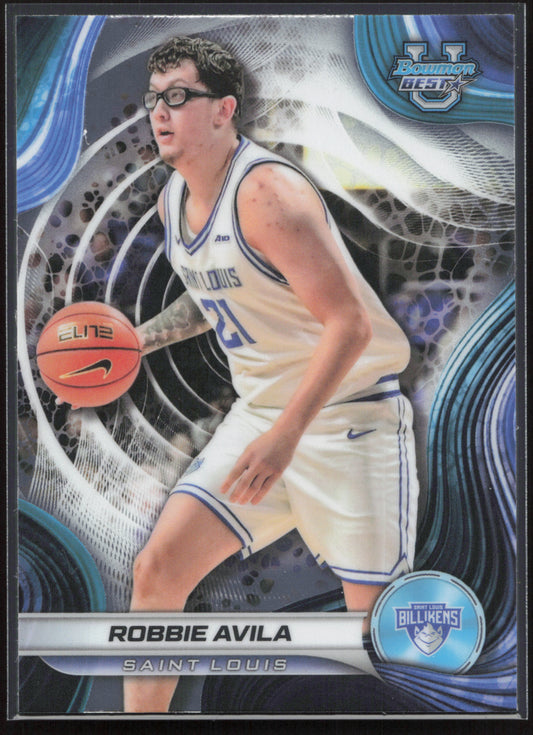 2024-25 Bowman's Best University #62 Robbie Avila