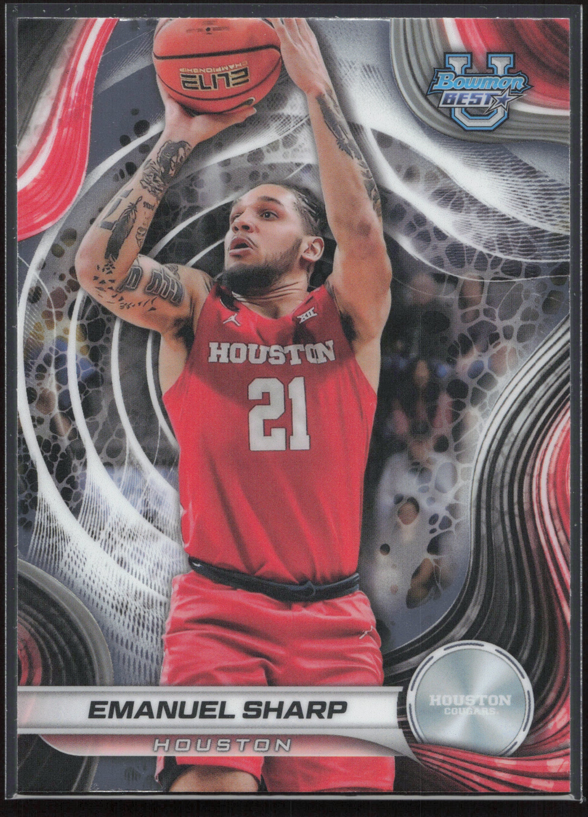 2024-25 Bowman's Best University #23 Emanuel Sharp