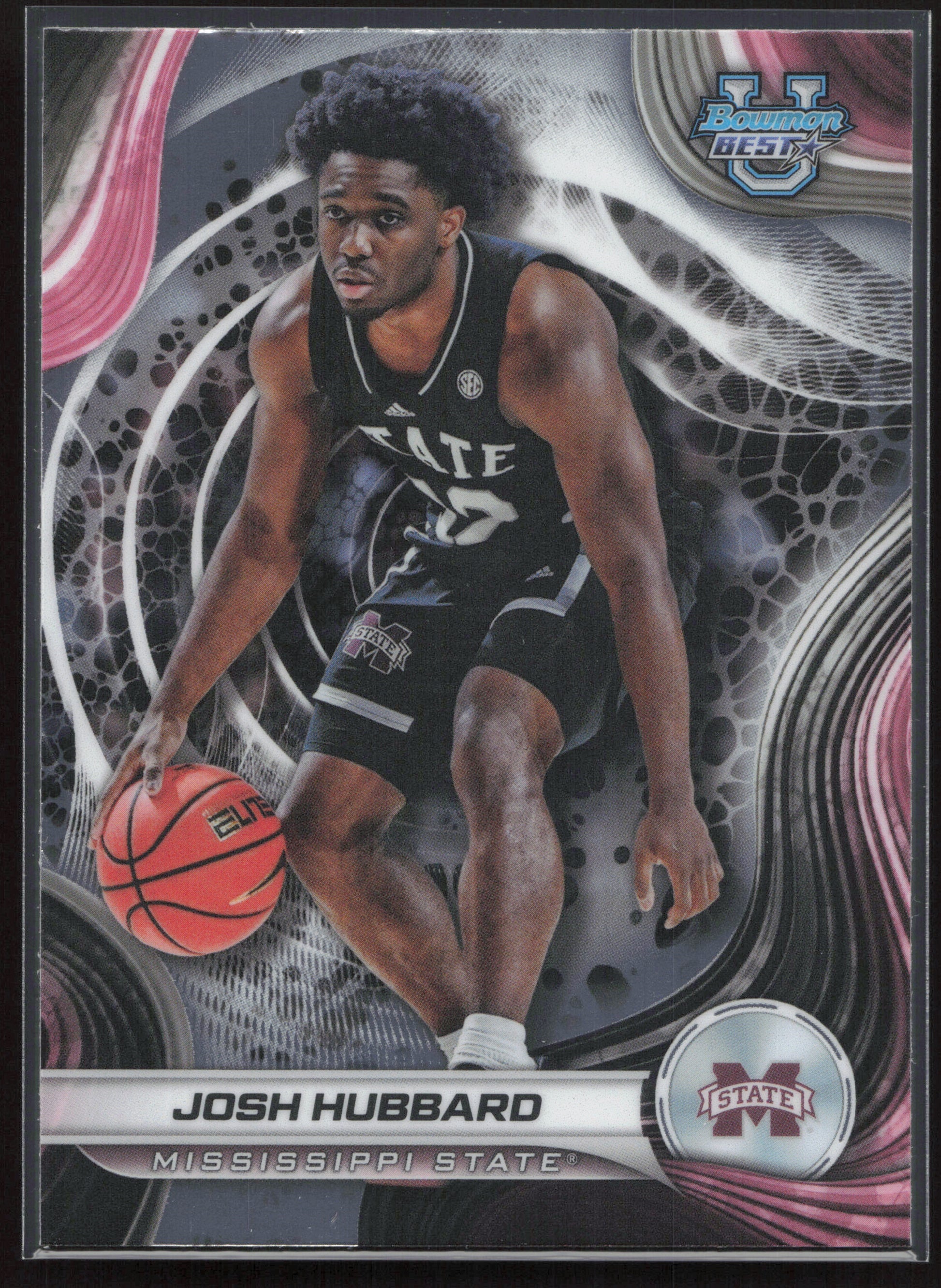 2024-25 Bowman's Best University #35 Josh Hubbard