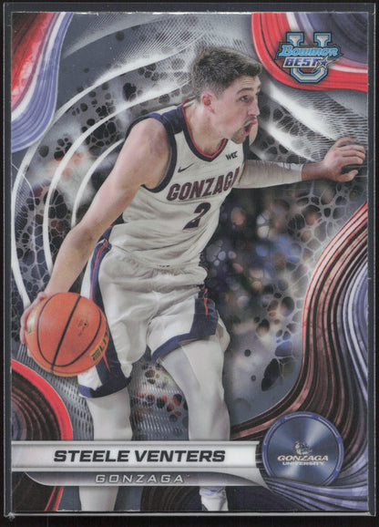 2024-25 Bowman's Best University #90 Steele Venters