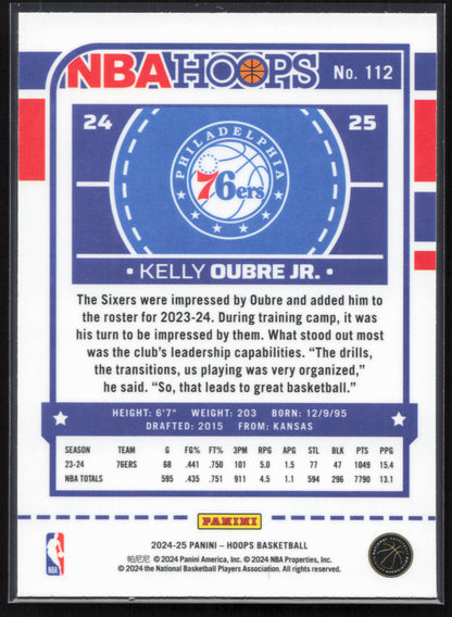 2024-25 Hoops #112 Kelly Oubre Jr. Premium