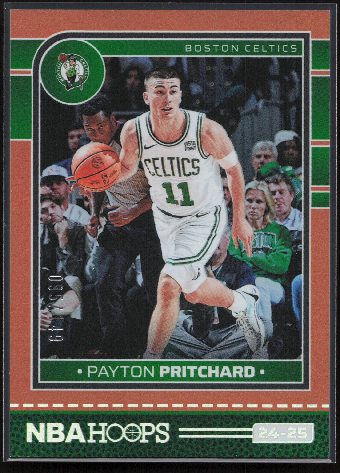 2024-25 Hoops #179 Payton Pritchard Orange #/149