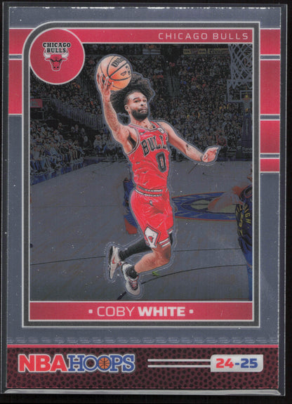 2024-25 Hoops #43 Coby White Premium