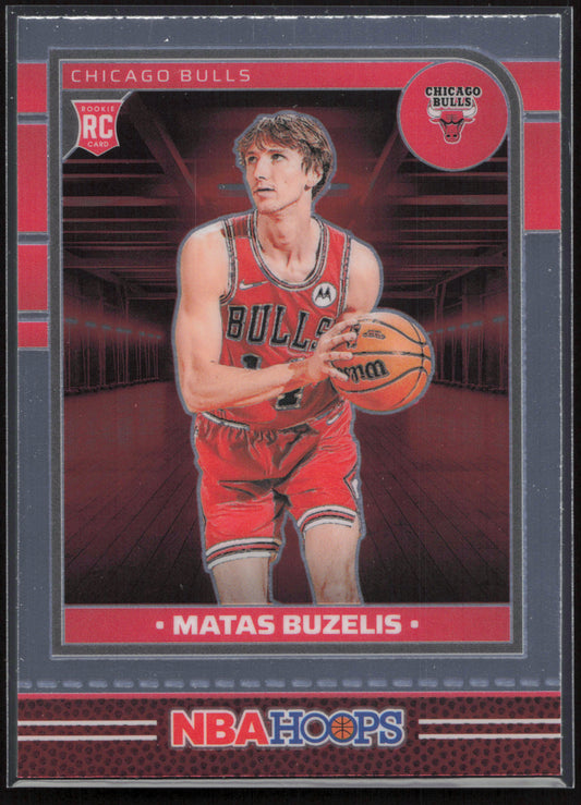 2024-25 Hoops #241 Matas Buzelis Premium