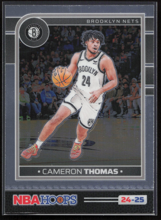 2024-25 Hoops #36 Cameron Thomas Premium