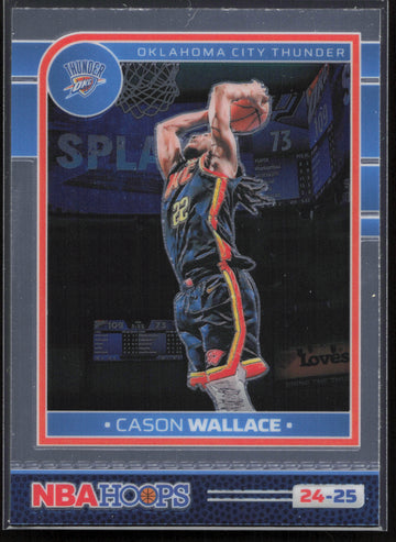 
2024-25 Hoops #68 Cason Wallace Premium