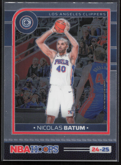 2024-25 Hoops #158 Nicolas Batum Premium