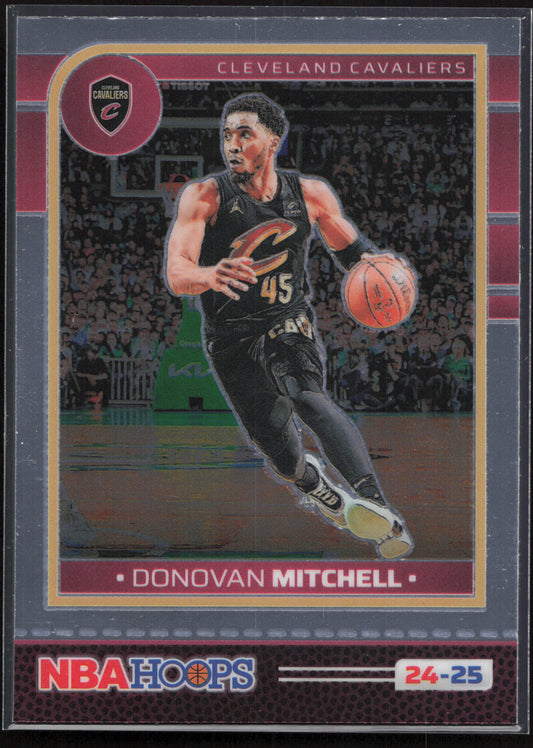 2024-25 Hoops #211 Donovan Mitchell Premium