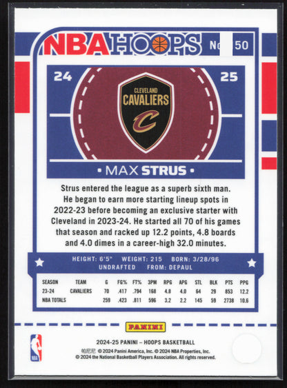 2024-25 Hoops #150 Max Strus Premium