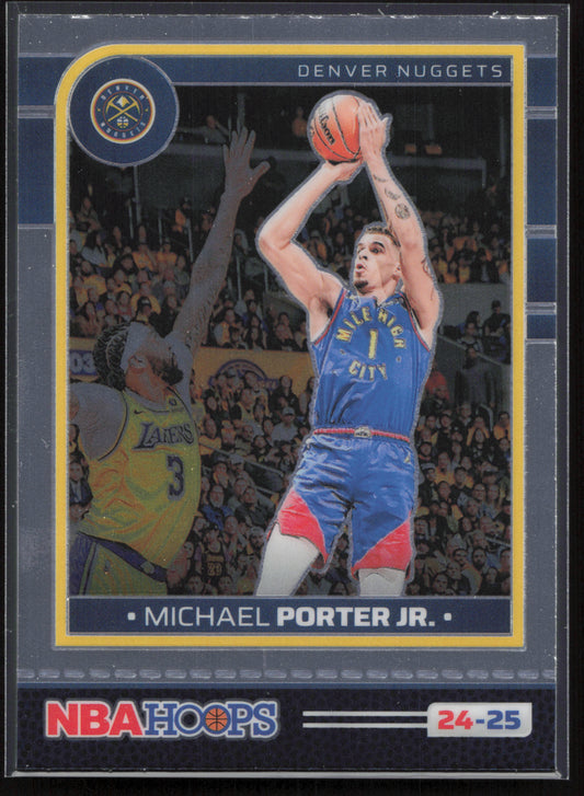 2024-25 Hoops #187 Michael Porter Jr. Premium