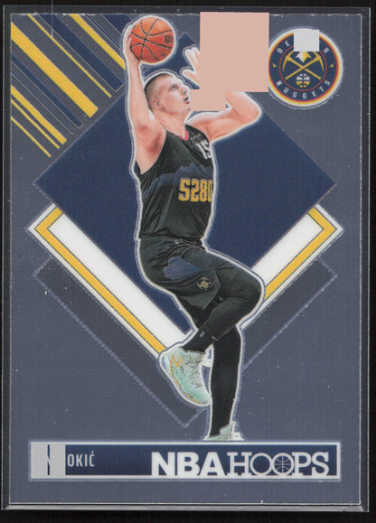 2024-25 Hoops #284 Nikola Jokic Premium Prizms Silver