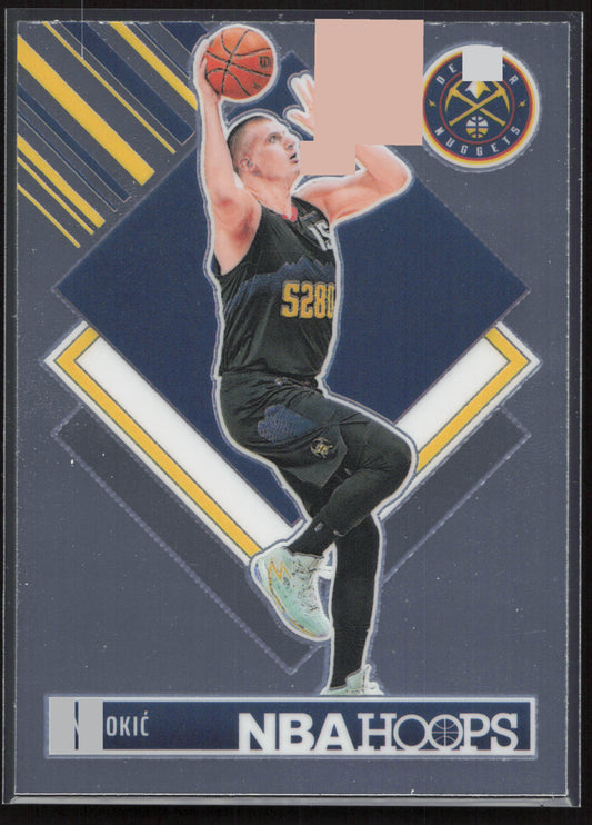 2024-25 Hoops #284 Nikola Jokic Premium Prizms Silver