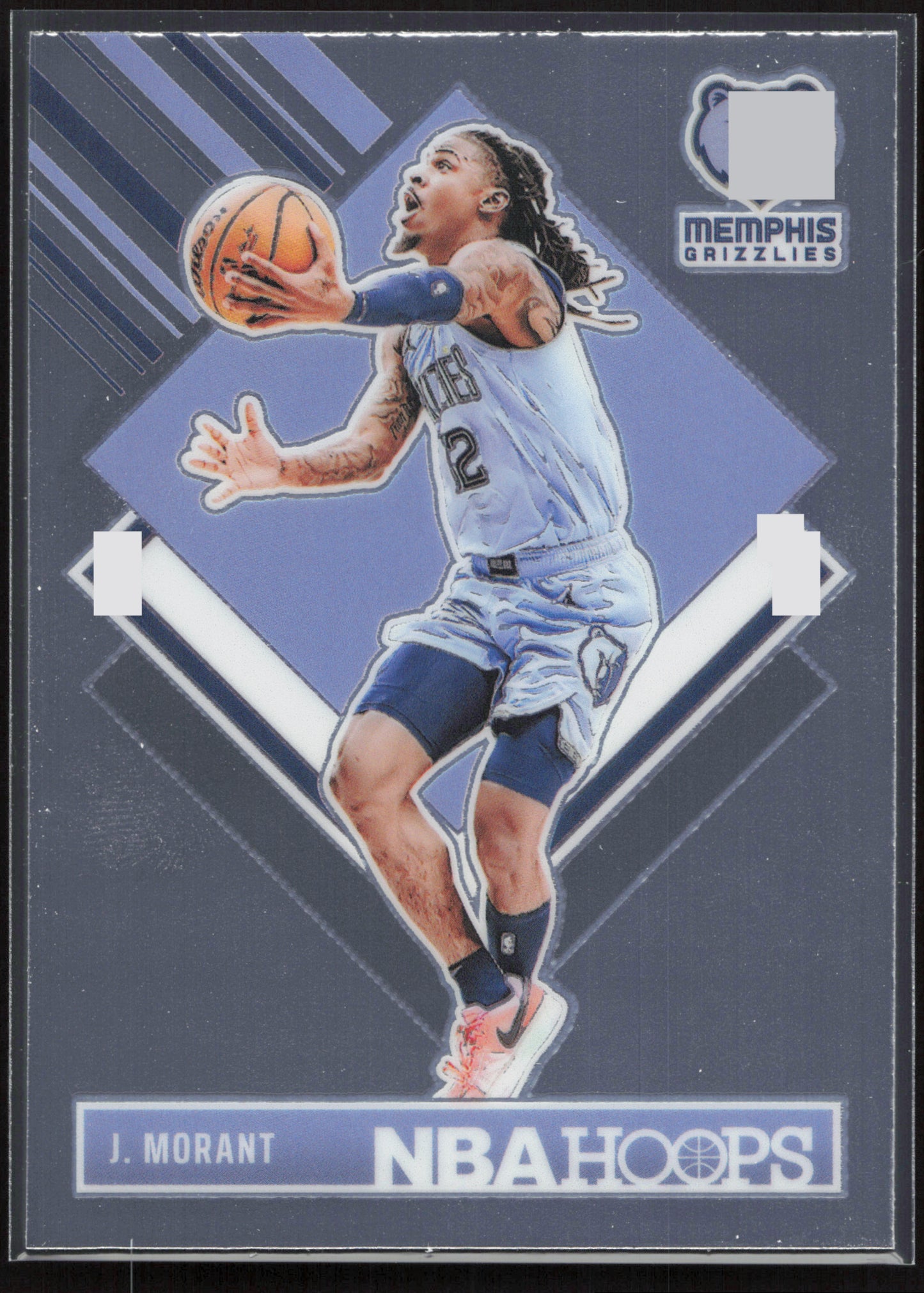 2024-25 Hoops #288 Ja Morant Premium Prizms Silver