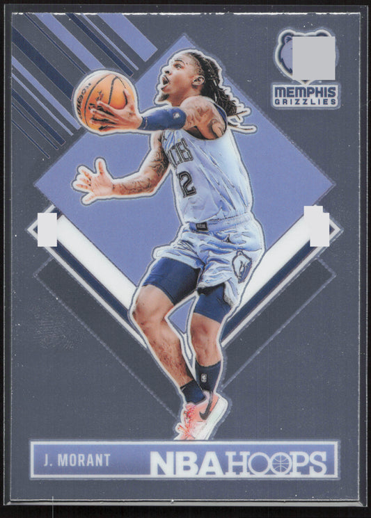 2024-25 Hoops #288 Ja Morant Premium Prizms Silver