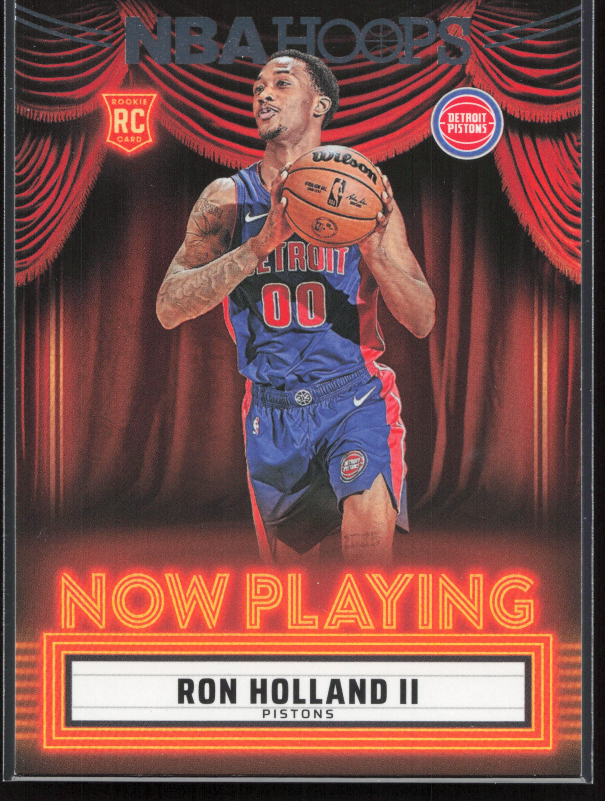 2024-25 Hoops #17 Ron Holland II Now Playing