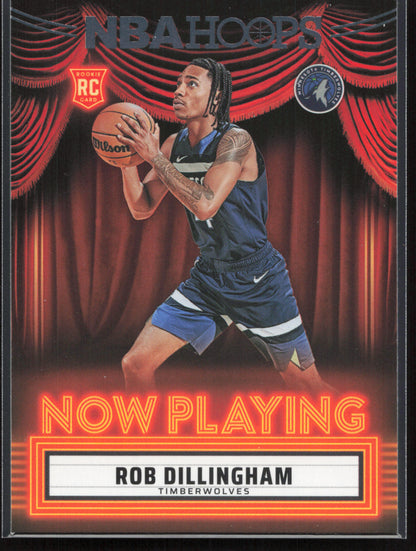 2024-25 Hoops #6 Rob Dillingham Now Playing