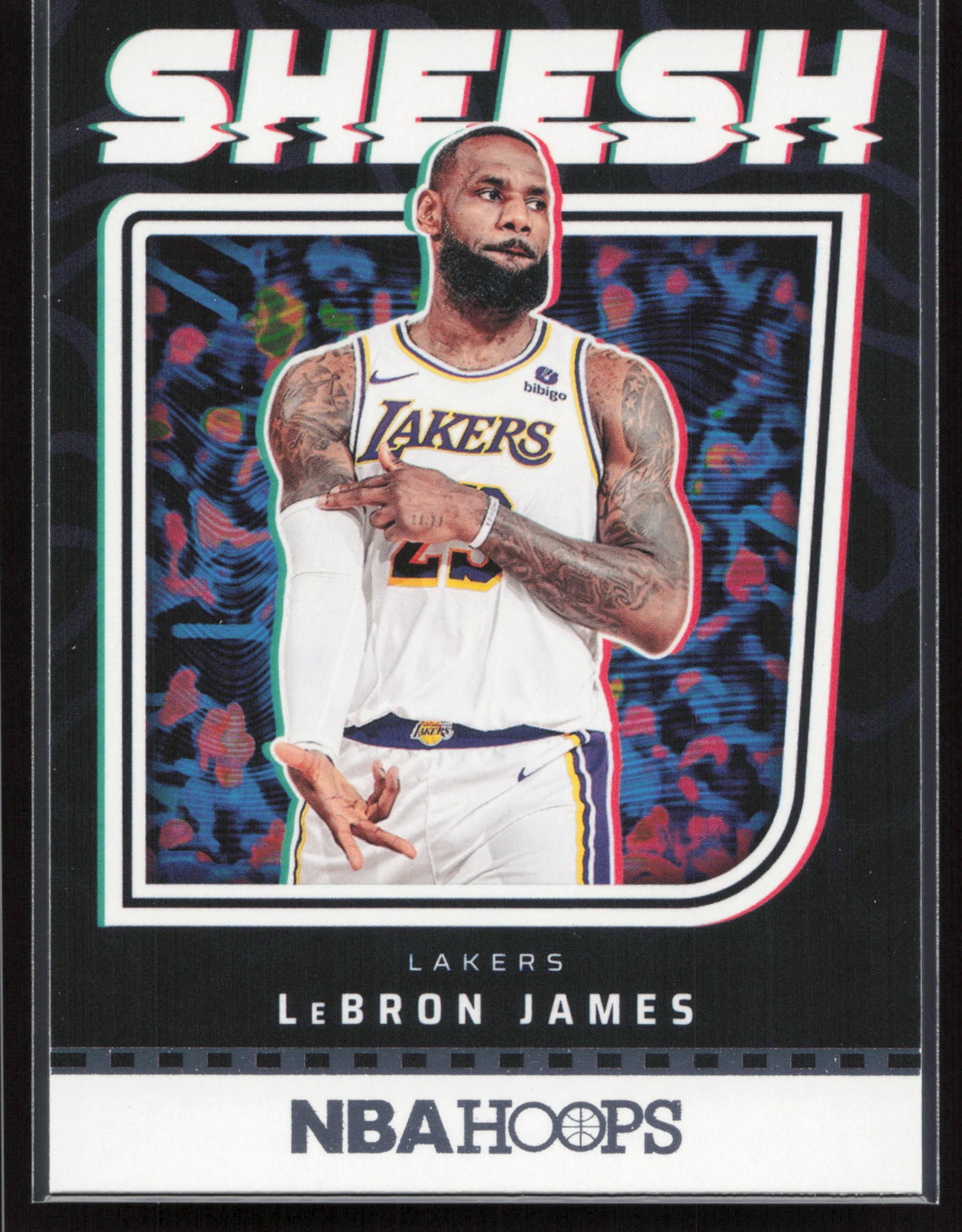 2024-25 Hoops #11 LeBron James Sheesh