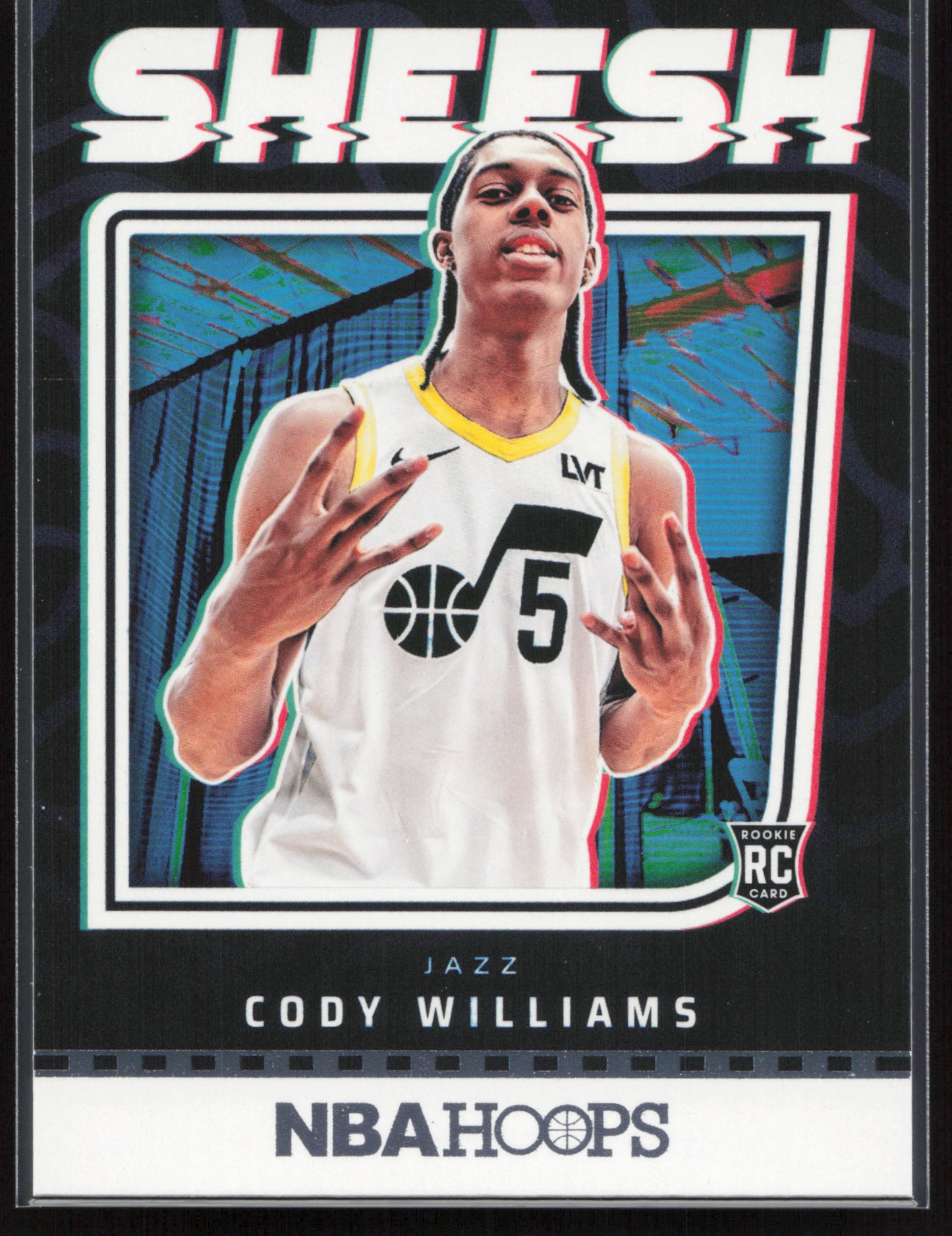 2024-25 Hoops #3 Cody Williams Sheesh