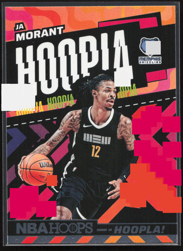 
2024-25 Hoops #10 Ja Morant Hoopla