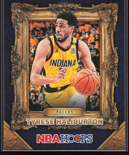 2024-25 Hoops #5 Tyrese Haliburton Nobility