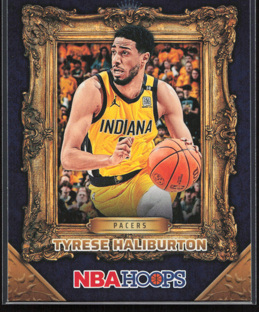 2024-25 Hoops #5 Tyrese Haliburton Nobility