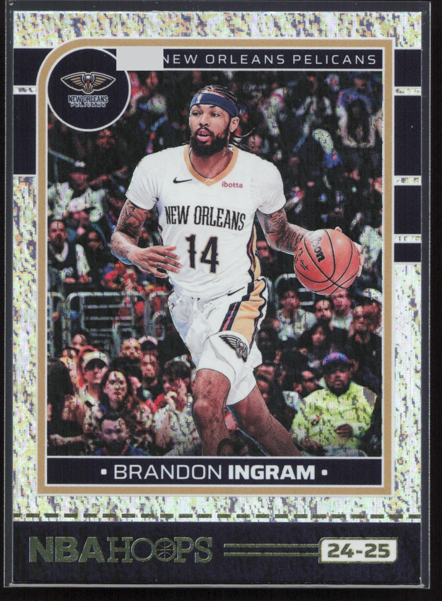 2024-25 Hoops #199 Brandon Ingram Texture