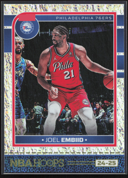 2024-25 Hoops #131 Joel Embiid Texture