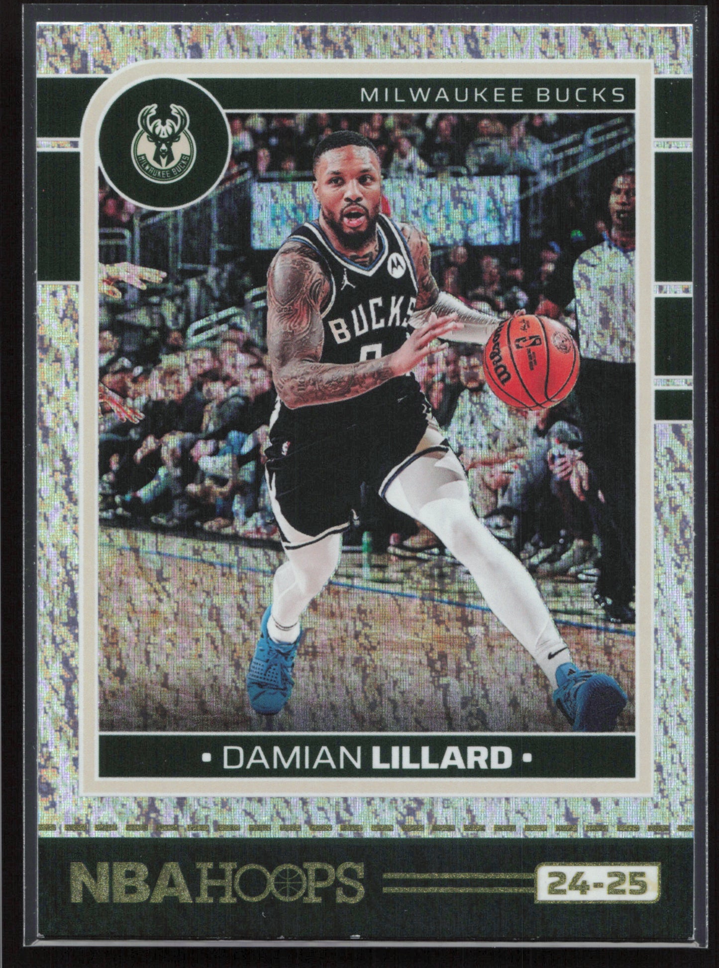 2024-25 Hoops #61 Damian Lillard Texture