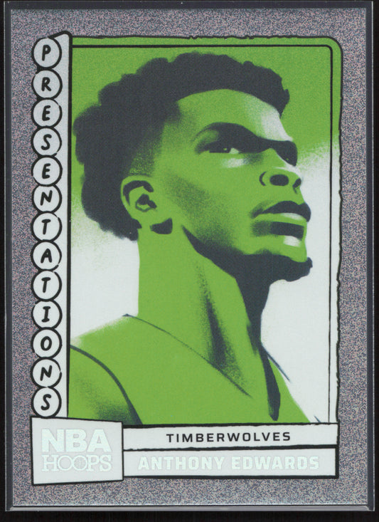 2024-25 Hoops #7 Anthony Edwards Presentations