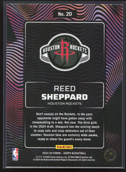 2024-25 Hoops #20 Reed Sheppard HIPnotized