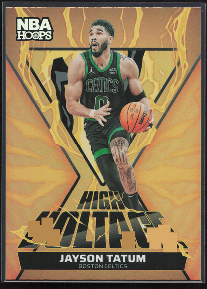 2024-25 Hoops #17 Jayson Tatum High Voltage