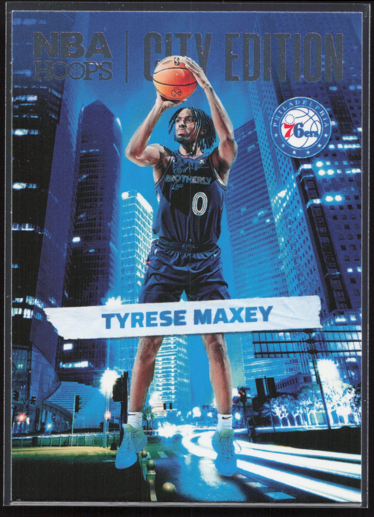 2024-25 Hoops #11 Tyrese Maxey City Edition