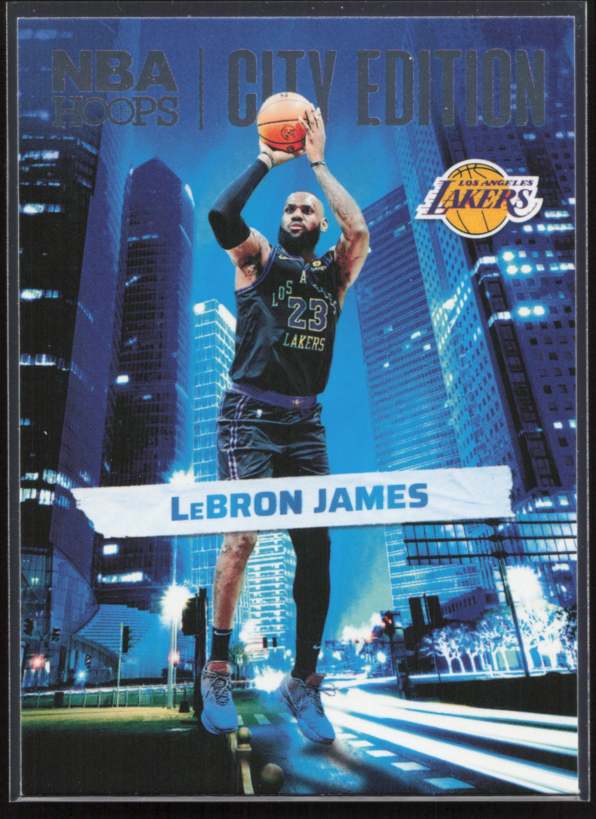 2024-25 Hoops #8 LeBron James City Edition