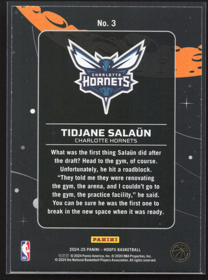 2024-25 Hoops #3 Tidjane Salaun Anti Gravity