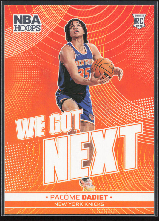 2024-25 Hoops #35 Pacome Dadiet We Got Next