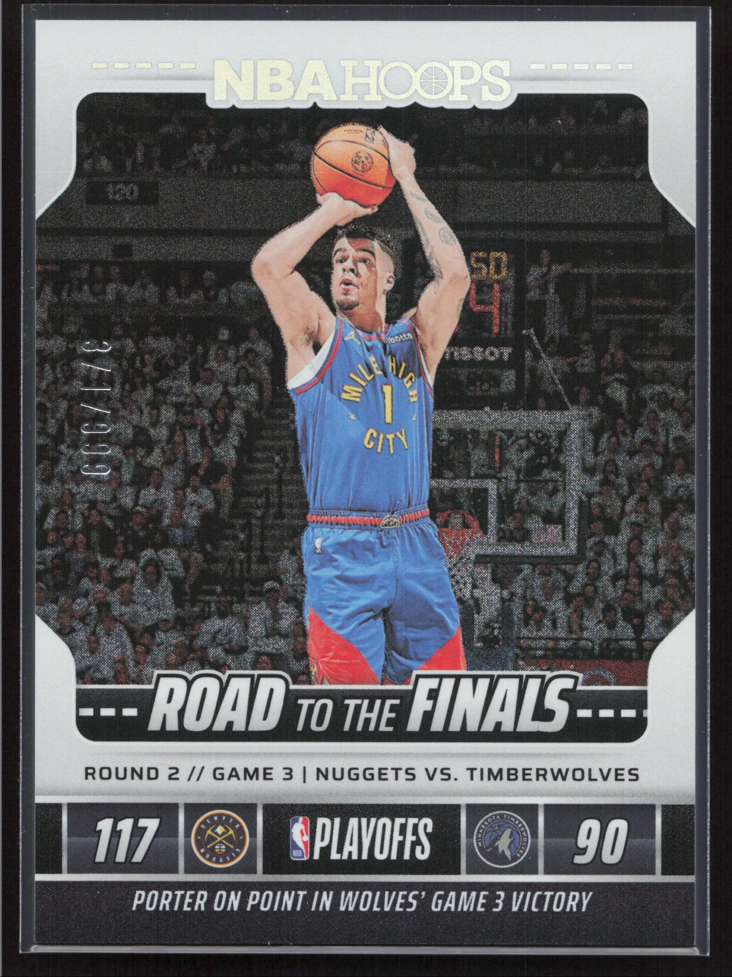 2024-25 Hoops #10 Michael Porter Jr. Road to the Finals Second Round #/999