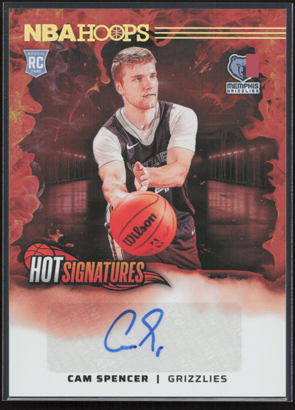 2024-25 Hoops #HSR-SPN Cam Spencer Hot Signatures Rookies