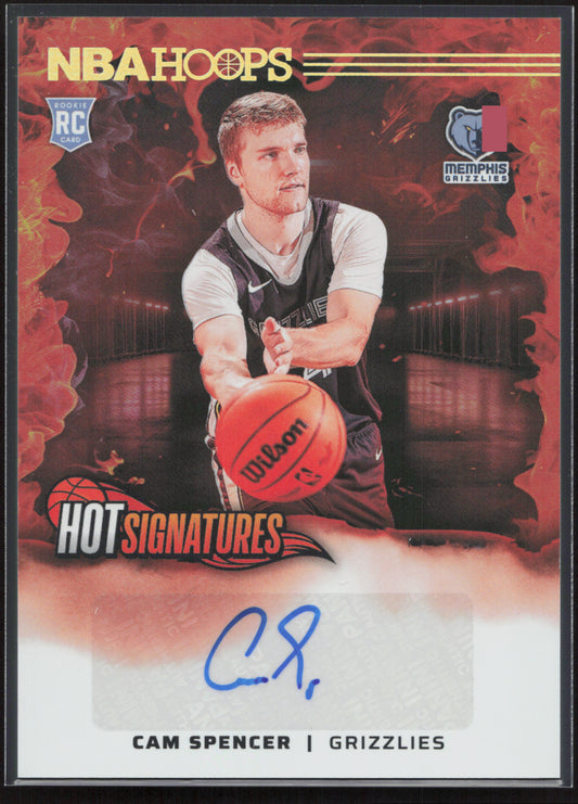 2024-25 Hoops #HSR-SPN Cam Spencer Hot Signatures Rookies