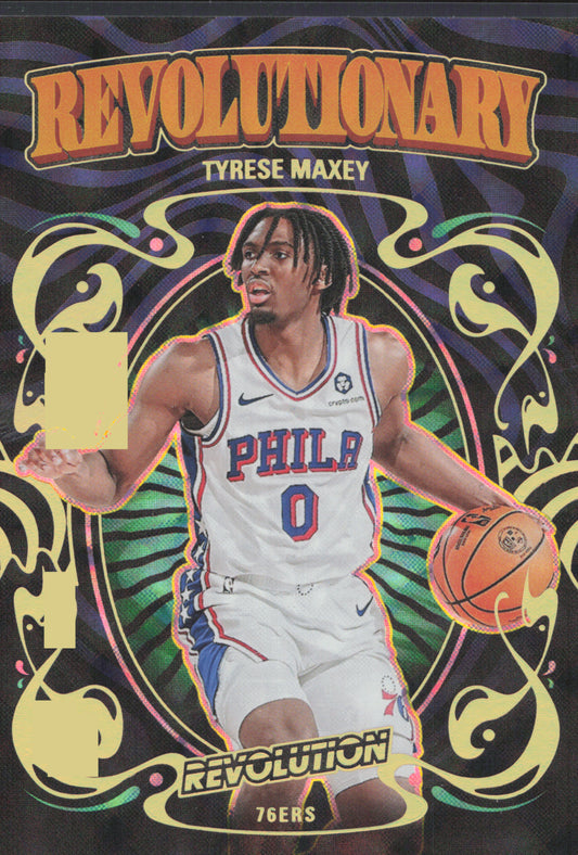2024-25 Panini Revolution - Revolutionary #15 Tyrese Maxey