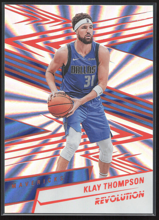 2024-25 Panini Revolution #37 Klay Thompson - Sunburst #/75