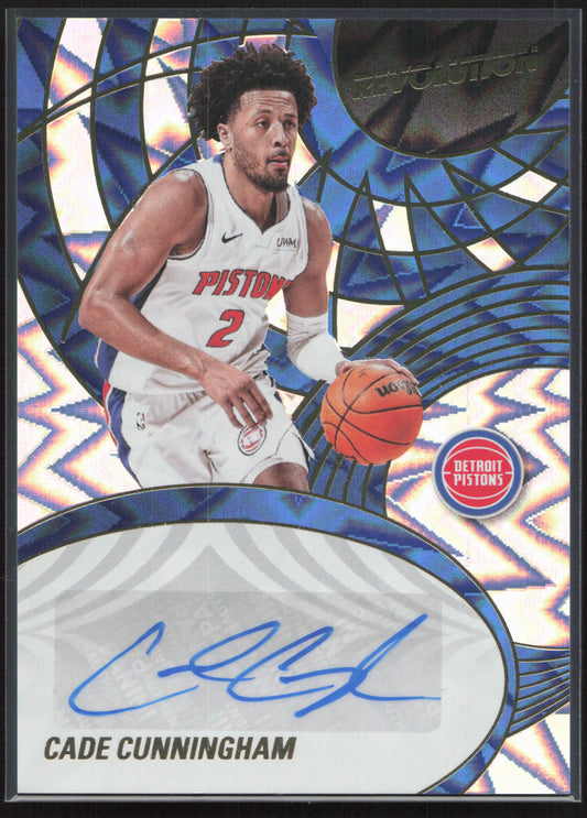 2024-25 Panini Revolution Cade Cunningham  - AU-CAD Impact #/100