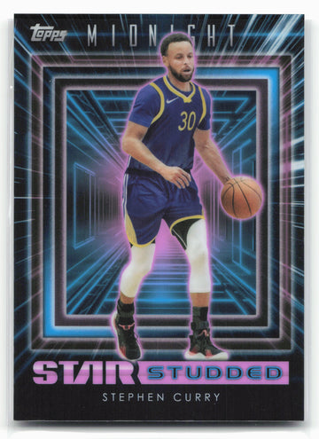 
2023-24 Topps Midnight #SS-6 Stephen Curry Star Studded