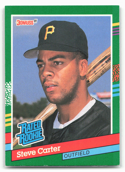 1991 Donruss #418 Steve Carter