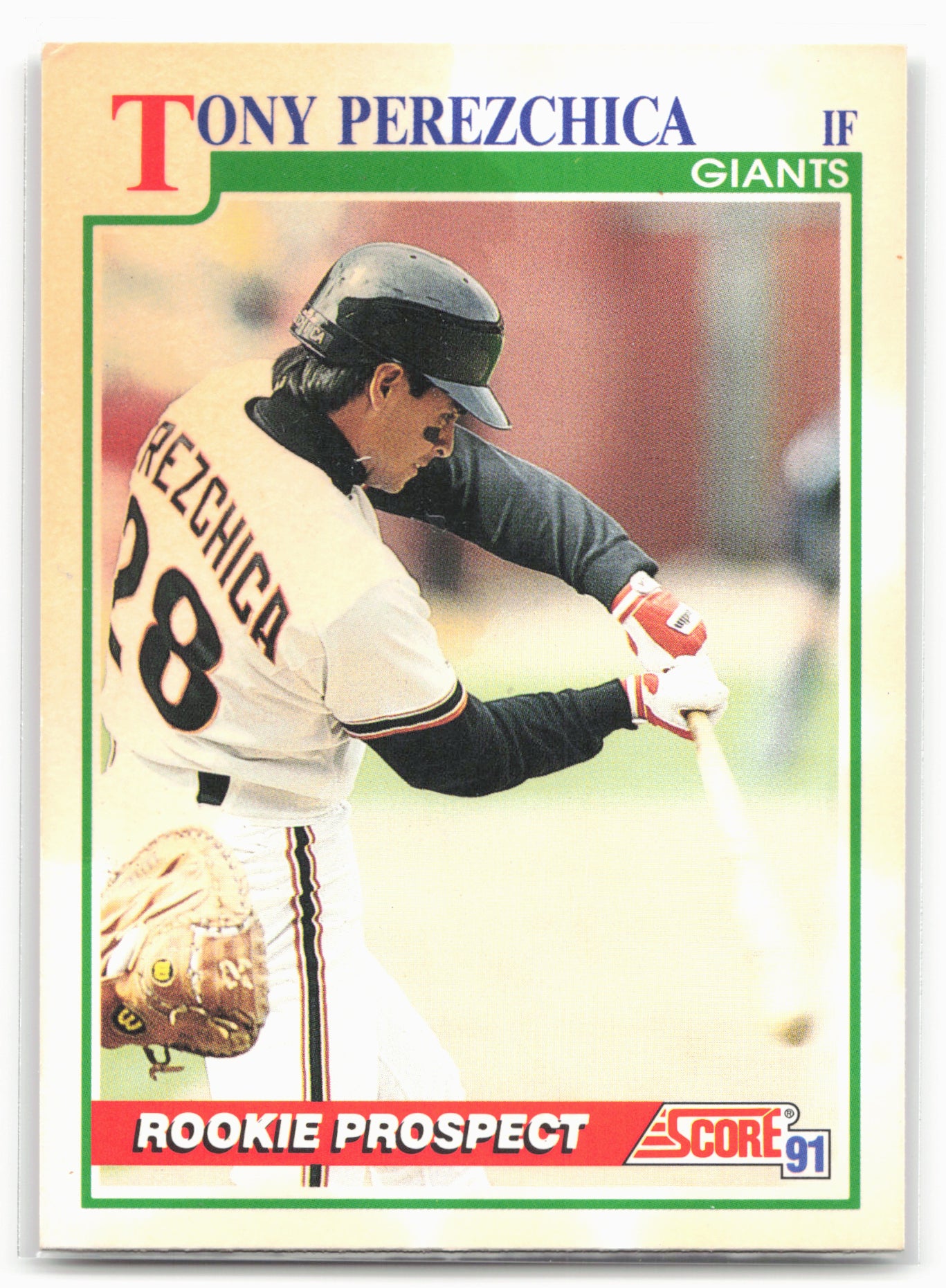 1991 Score #735 Tony Perezchica