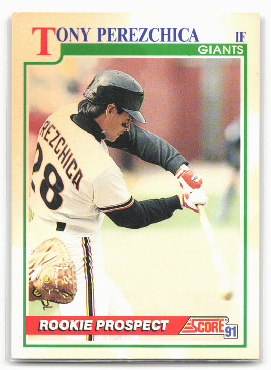 1991 Score #735 Tony Perezchica