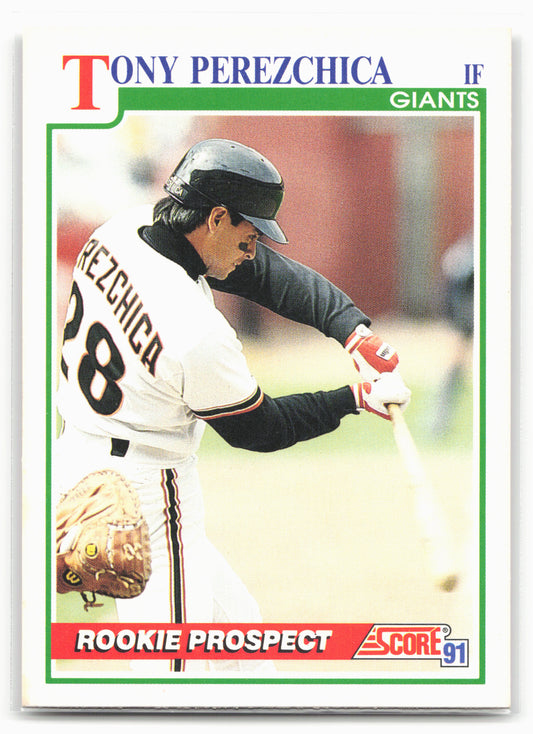1991 Score #735 Tony Perezchica NM