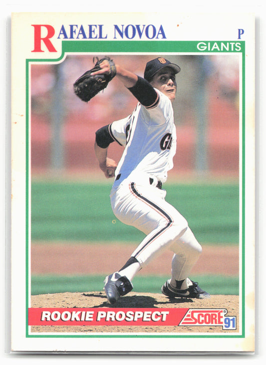 1991 Score #366 Rafael Novoa