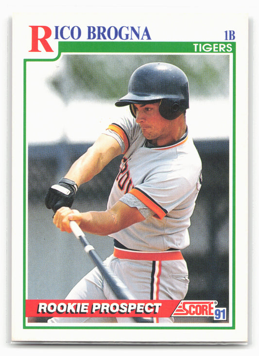 1991 Score #741 Rico Brogna
